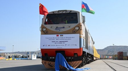 Çindən Avropaya yola düşən qatar Bakıya çatdı