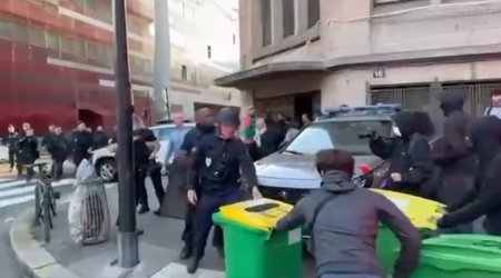 Fransada kütləvi AKSİYALAR – Nümayişçilər və polis arasında toqquşmalar BAŞLADI – VİDEO