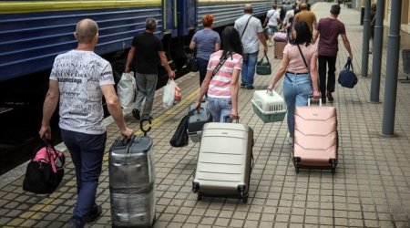 Avropa ölkələrinə köçmüş ukraynalı qaçqınların sayı açıqlandı