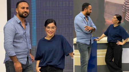 "Sözün bitdiyi an"da yeni aparıcı - Peyman Sadıqov Nigar Fərhadla... - FOTO