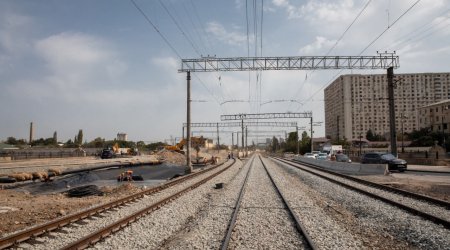 Abşeron dairəvi dəmir yolu üzrə qatarların yeni hərəkət cədvəli açıqlanıb- FOTO