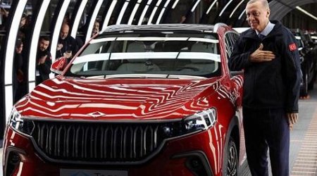 Ərdoğan yenə TOGG-un yeni modelini sürdü – VİDEO