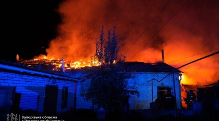 Rusiya Zaporojyeyə zərbə endirdi: 1 ölü, 13 yaralı var – FOTO-VİDEO