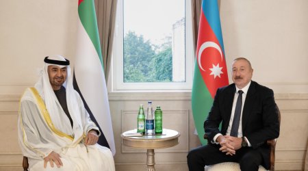 Prezidentlərin Şuşada təkbətək görüşü baş tutdu – FOTO/VİDEO