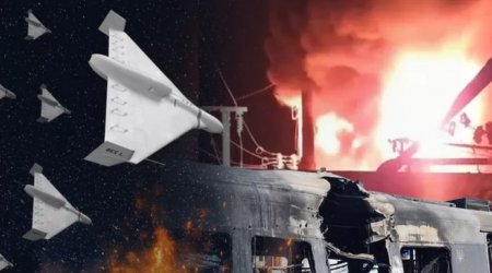 Rusiyadan Ukraynanın dəmiryolu infrastrukturuna ZƏRBƏ – YARALI VAR - FOTO