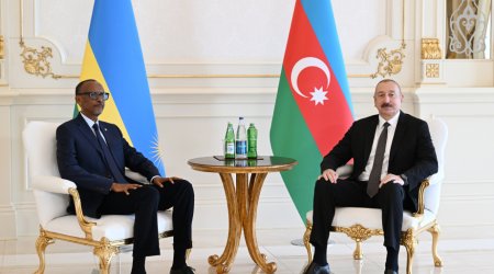 İlham Əliyev və Pol Kaqamenin təkbətək görüşü KEÇİRİLDİ