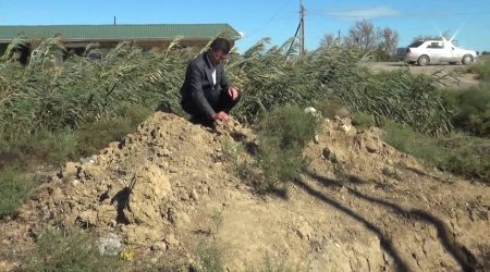 Salyanda yağıntılardan sonra insan sümükləri AŞKARLANDI - FOTO