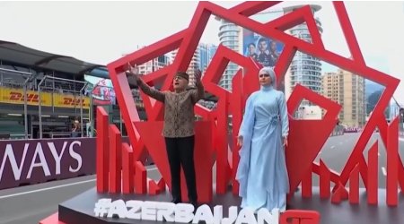 Alim Qasımov və Fərqanə Qasımova “Formula 1”də Azərbaycan himnini ifa etdilər - VİDEO