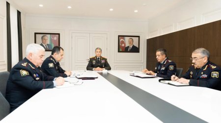 Daxili İşlər Nazirliyində əməliyyat müşavirəsi keçirildi – FOTO