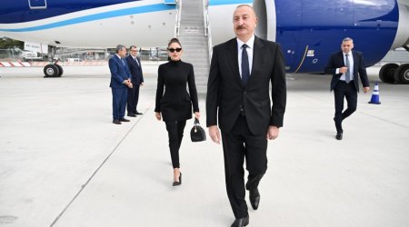 Prezident və birinci xanım Nyu-Yorkda - VİDEO