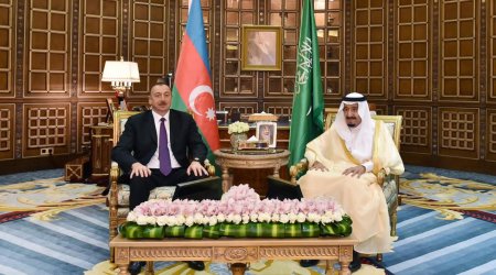İlham Əliyev Səudiyyə Ərəbistanının Kralını təbrik etdi