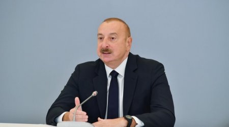 İlham Əliyev: “Azərbaycan boru kəməri ilə qaz təmin edən ölkələrin sırasında dünyada birincidir”