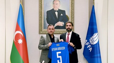 AFFA prezidenti milli komandanın yeni baş məşqçisi ilə görüşdü