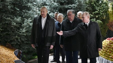 Prezident Düşənbədə qeyri-rəsmi şam yeməyində iştirak etdi - YENİLƏNİB/FOTO/VİDEO