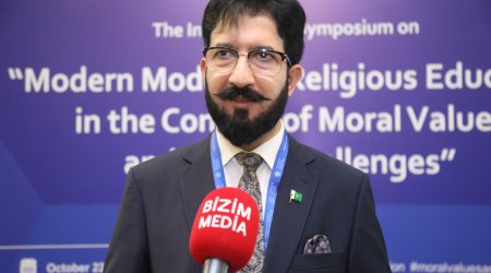 Sultan Əhməd Əli: “Din təhsilinin məqsədi əxlaqi dəyərlərin aşılanması olmalıdır”