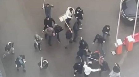 Moskvada kütləvi miqrant davası: 80-dən çox saxlanılan var - VİDEO