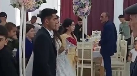 Əfsanənin yasa dönən toyundan görüntülər – VİDEO