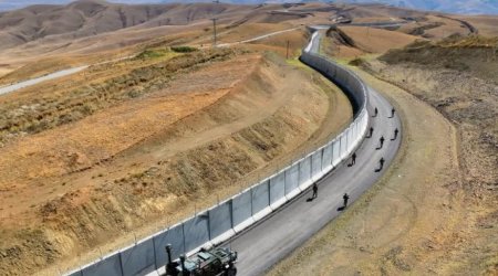 Türkiyə sərhədində çəkilən beton divarların uzunluğu AÇIQLANDI