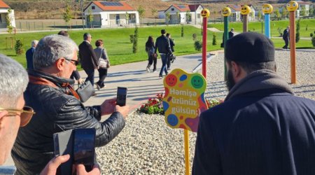 Azərbaycanda akkreditə olunmuş diplomatların Cəbrayıl və Zəngilana səfəri BAŞLADI - FOTO