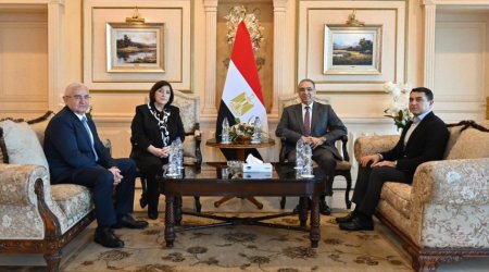 Milli Məclisin sədri Misirdə səfərdədir - FOTO