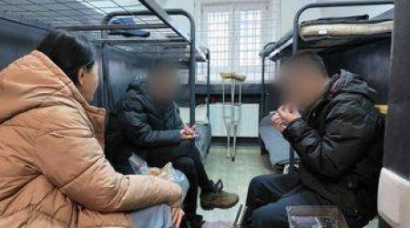 Kiyevdə Şimali Koreyalı əsirlər Cənubi Koreyaya təhvil verilmələrini xahiş ediblər - FOTO