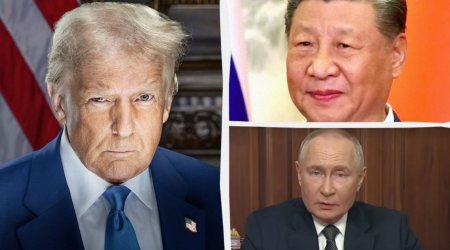 Tramp Putin və Si Cinpin haqda: Bu insanlarla zarafat etmək olmaz - VİDEO