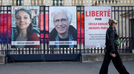 İllərdir İranda həbsdə saxlanılan fransalılar AZADLIĞA BURAXILDILAR