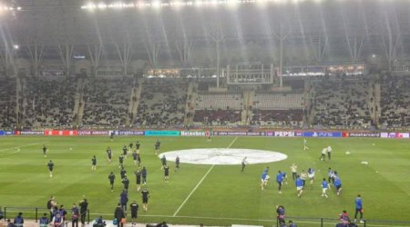 “Qarabağ” - “Çelsi” matçı BAŞLADI -VİDEO