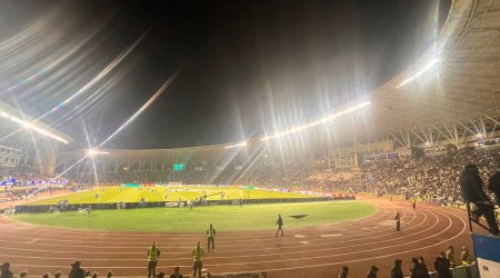 Azarkeşlər “Qarabağ” – “Çelsi” oyununda Vətən müharibəsi ilə bağlı xoreoqrafiya hazırladı - FOTO