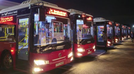 Bu marşrut xətti üzrə avtobuslar yeniləndi – FOTO