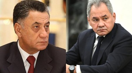 Ramil Usubov Sergey Şoyqu ilə GÖRÜŞDÜ - FOTO