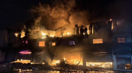 Türkiyədə ticarət mərkəzində güclü YANĞIN – FOTO/VİDEO