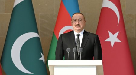 Prezident: “Türkiyə Prezidentinin verdiyi siyasi və mənəvi dəstək bizə güc verirdi” - VİDEO