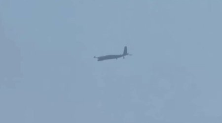 "Bayraktar Akıncı" PUA-sı Bakı səmasında – VİDEO