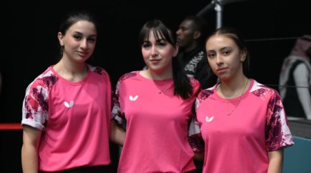 Stolüstü tennis yığmamız İslamiadada bürünc medal qazandı – FOTO