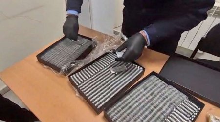 Şirniyyat qutularında gizlədilən dərmanlar aşkar edilib - FOTO