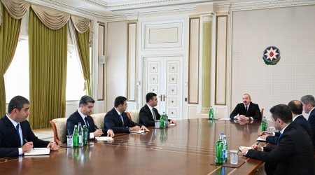 Yeni təyin olunan icra başçıları Prezidentin QƏBULUNDA - FOTO/VİDEO