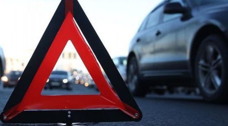 Ağstafada minik avtomobili aşdı - 5 nəfər xəsarət aldı