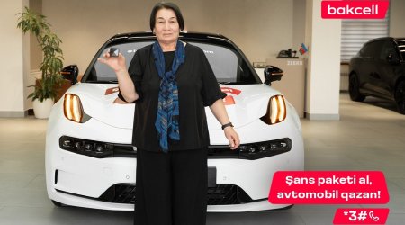 Bakcell-in meqa lotereyasında 6-cı avtomobil sahibinə çatdı!
