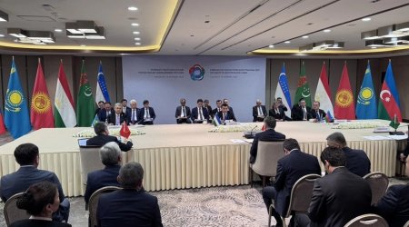 Ceyhun Bayramov ilk dəfə Mərkəzi Asiya ölkələri XİN başçılarının görüşündə iştirak edib - FOTO