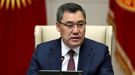 “Azərbaycanın Məşvərət görüşləri formatımıza qoşulması təşəbbüsünü dəstəkləyirik” - Sadır Japarov