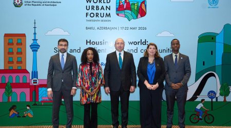 Diplomatik korpus nümayəndələri üçün WUF13-ə dair məlumatlandırma sessiyası keçirilib – FOTO