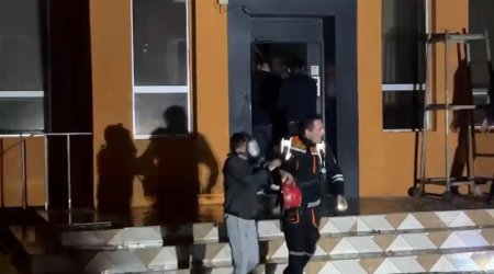 Bakıdakı güclü yanğın SÖNDÜRÜLDÜ - FOTO/VİDEO