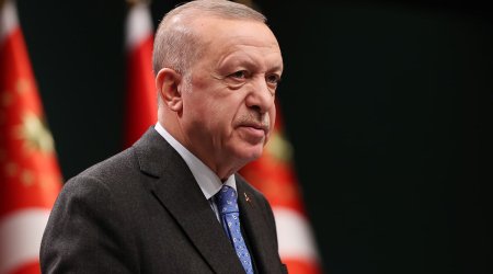 Ərdoğan: “Xəzərdən keçən dəhliz layihəsini inkişaf etdiririk”