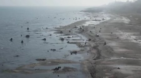 Xəzər çəkildikcə MİSTİK TAPINTILAR çoxalır - VİDEO