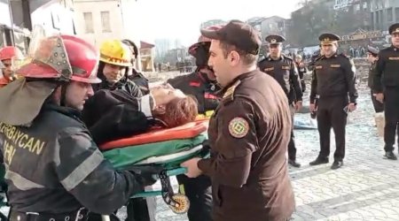 Partlayışda yaralananlar belə xilas olundu – FOTO/VİDEO