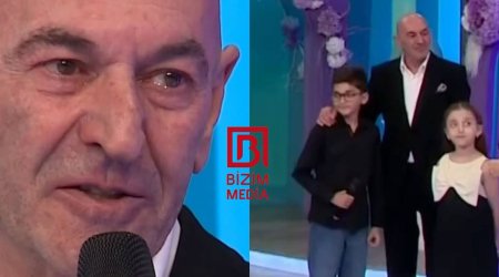 Efirdə nəvələrini görən Xalq artisti AĞLADI - VİDEO