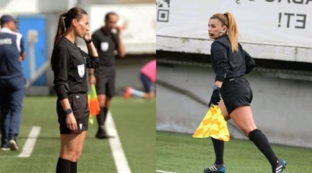 Bu mövsüm 3 qadın hakimimiz beynəlxalq oyunları idarə edib - RƏSMİ