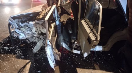 Lənkəranda yol qəzası OLDU: 28 yaşlı kişi xəsarət aldı