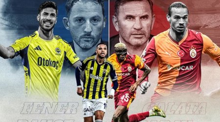 İstanbul derbisi: “Fənərbağça” “Qalatasaray”a qarşı
